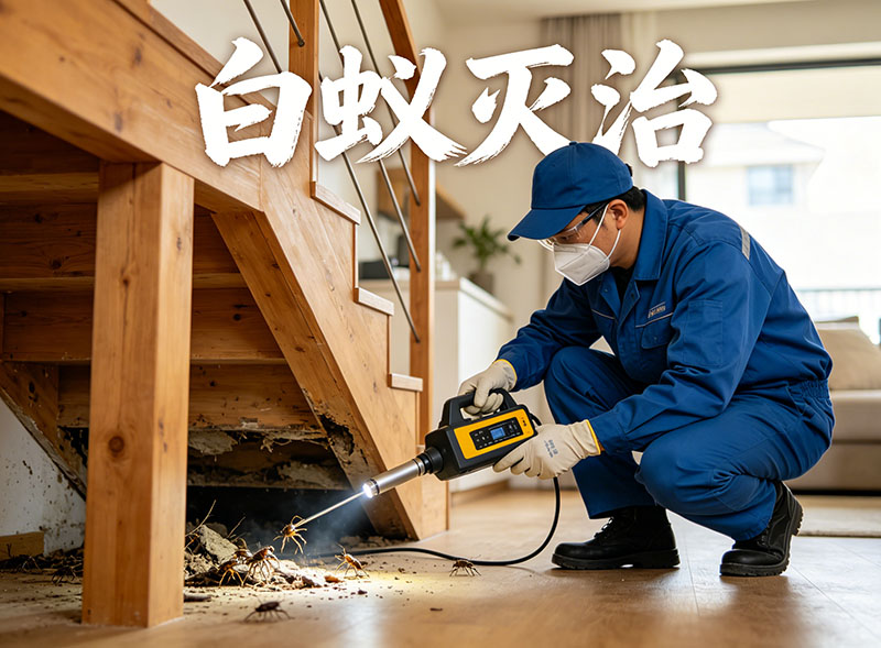 新北区白蚁灭治服务｜专业消杀，筑牢建筑安全防线